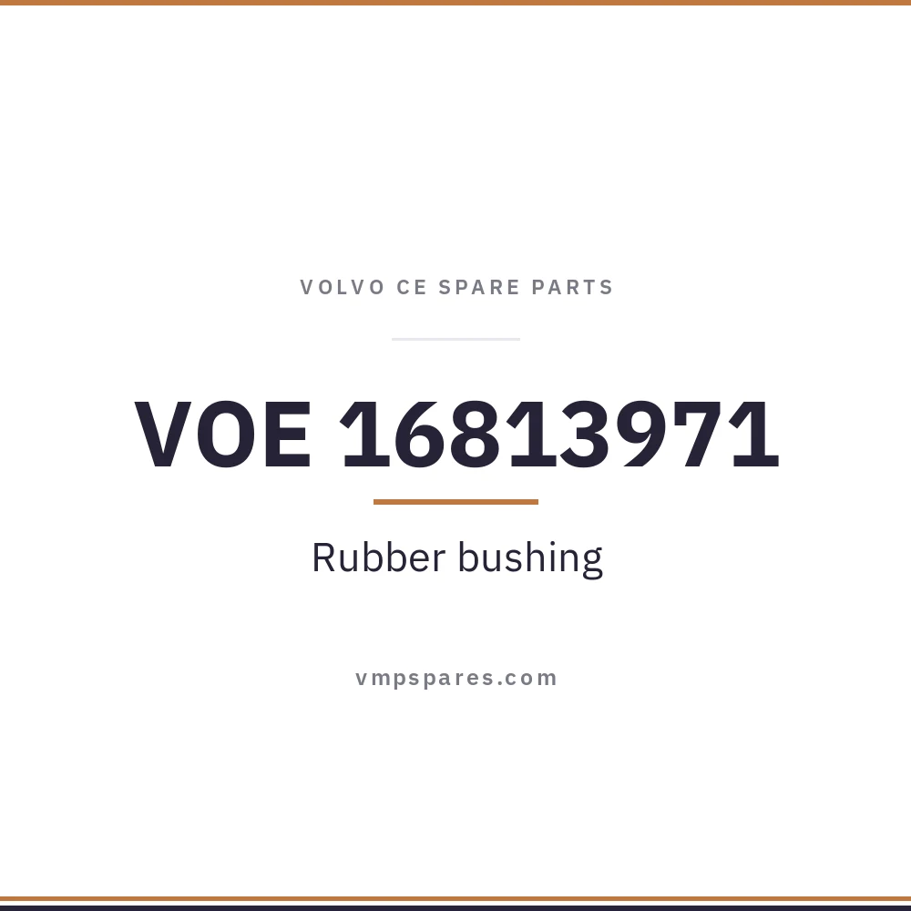 VOE 16813971 – Rubber bushing