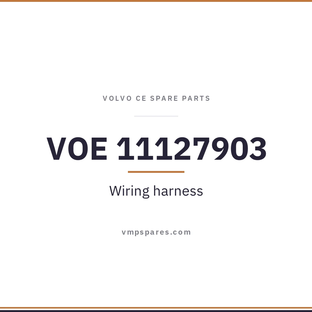 VOE 11127903 – Wiring harness