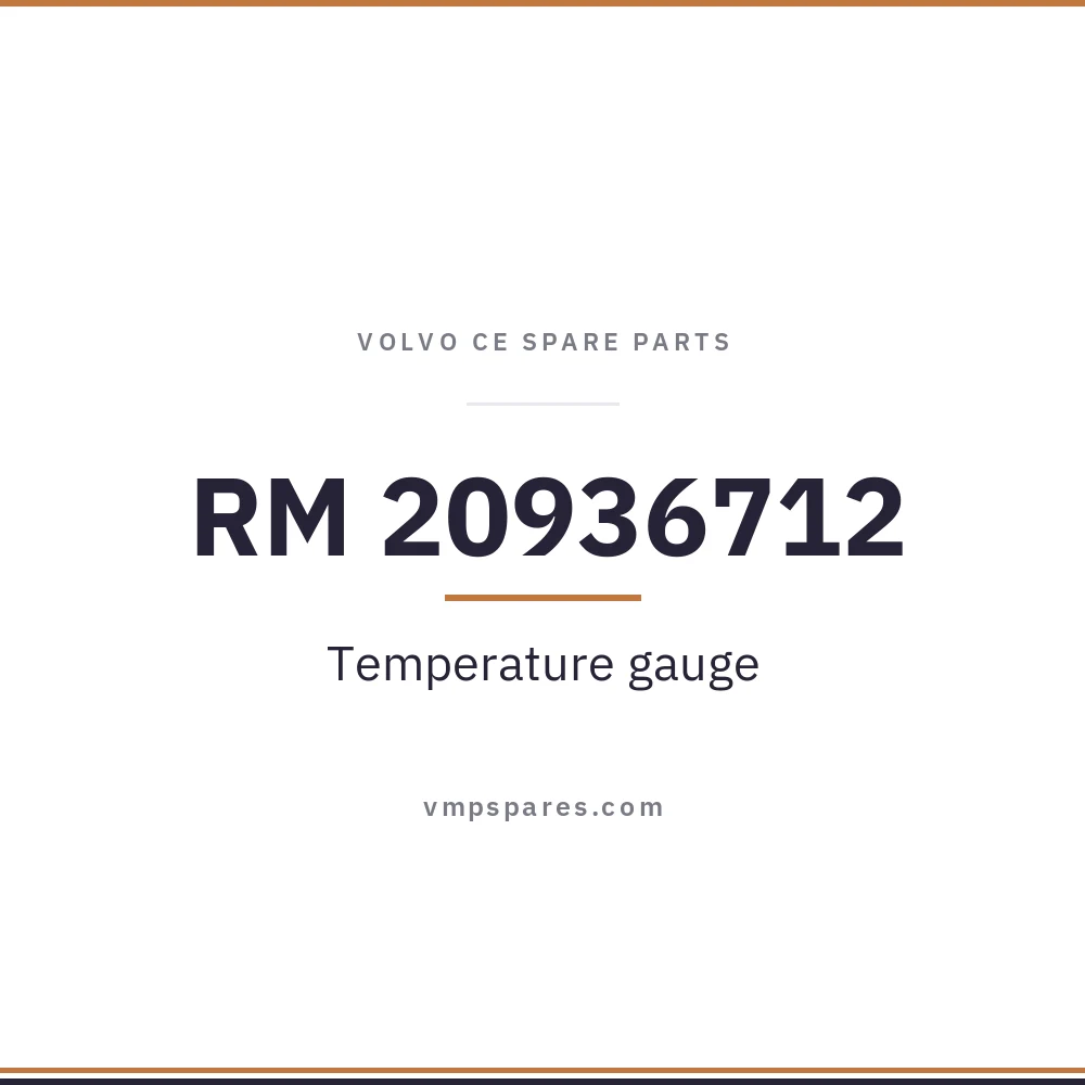 RM 20936712 – Temperature gauge