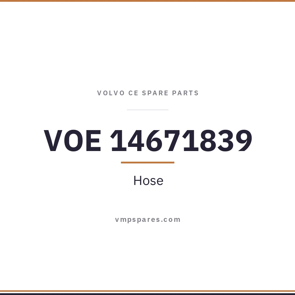 VOE 14671839 – Hose