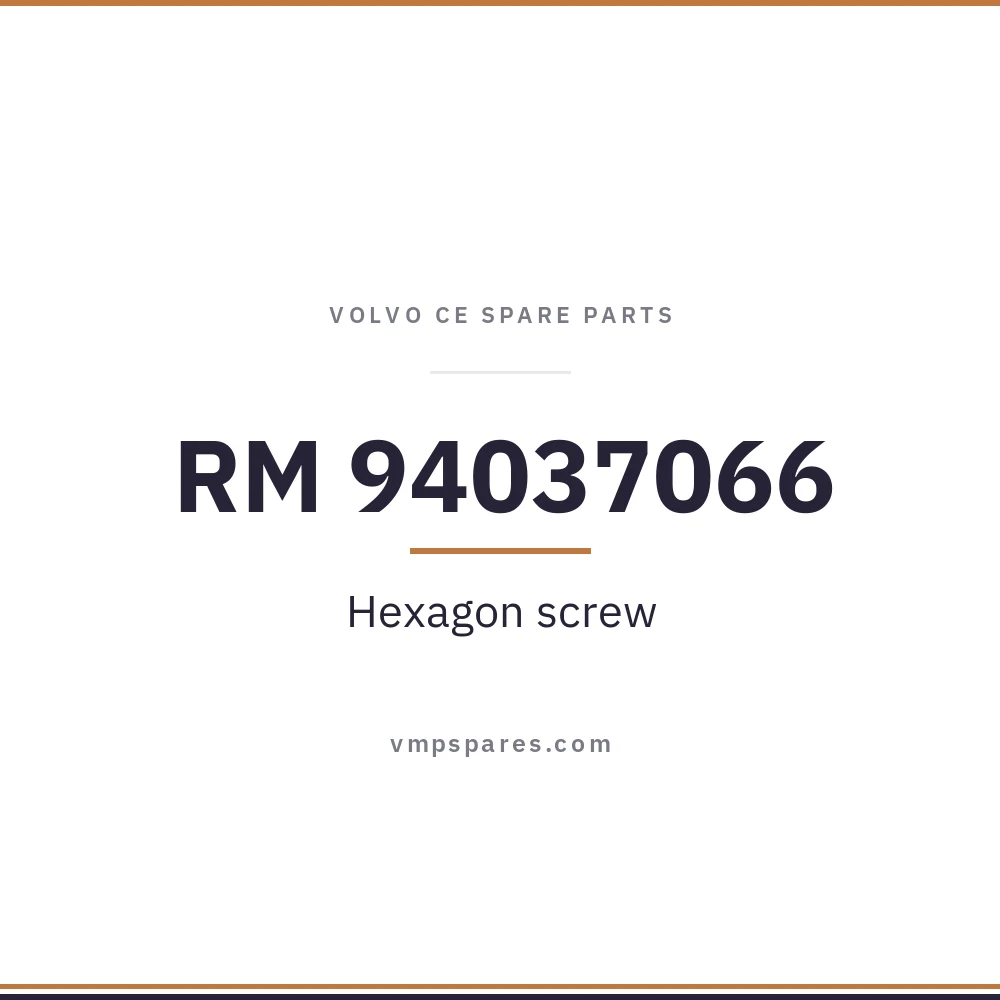 RM 94037066 – Hexagon screw