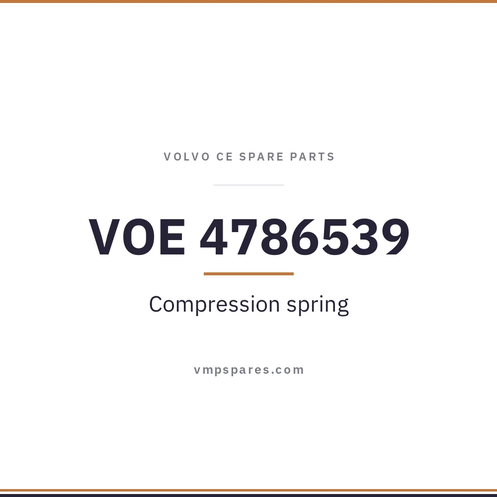 VOE 4786539 – Compression spring