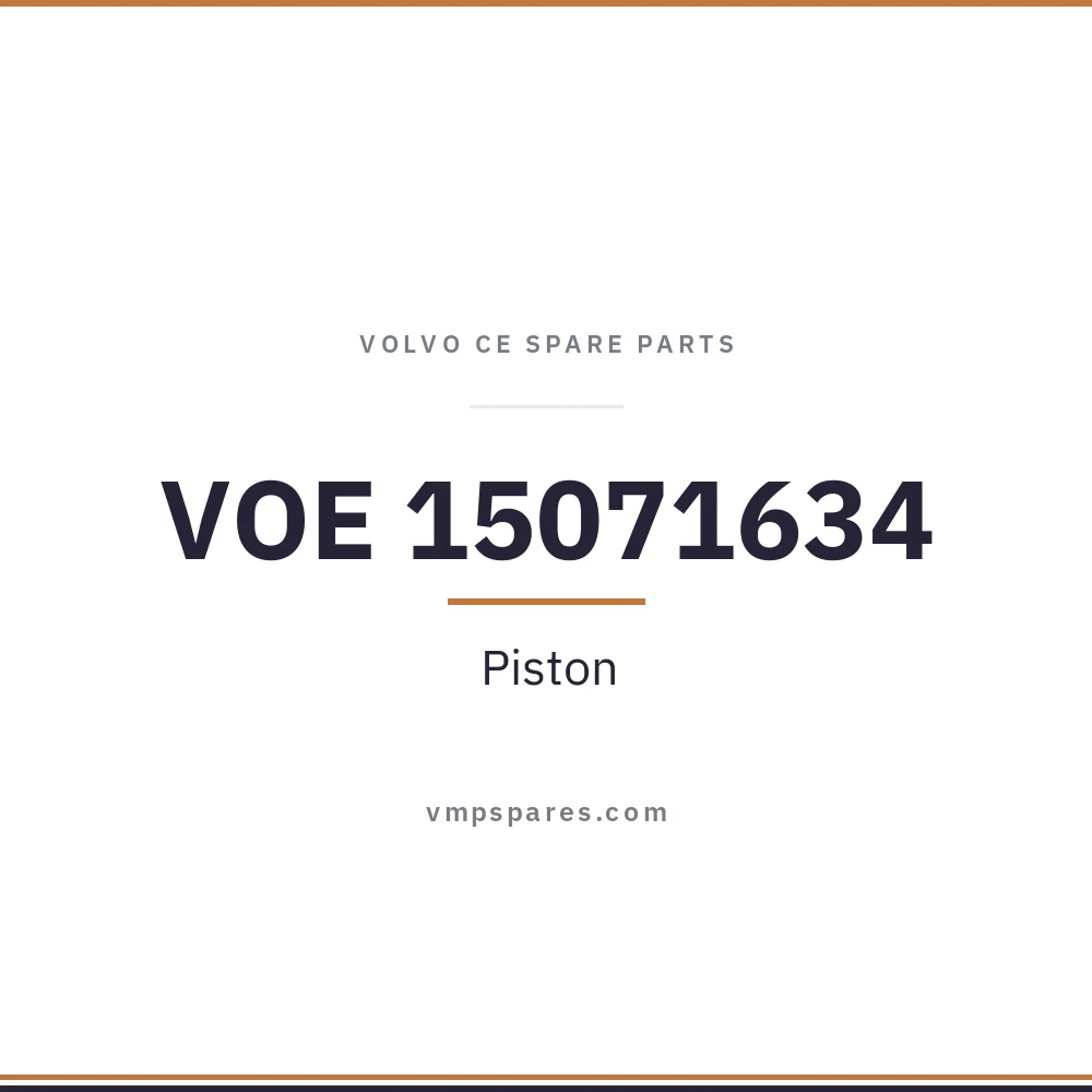 VOE 15071634 – Piston