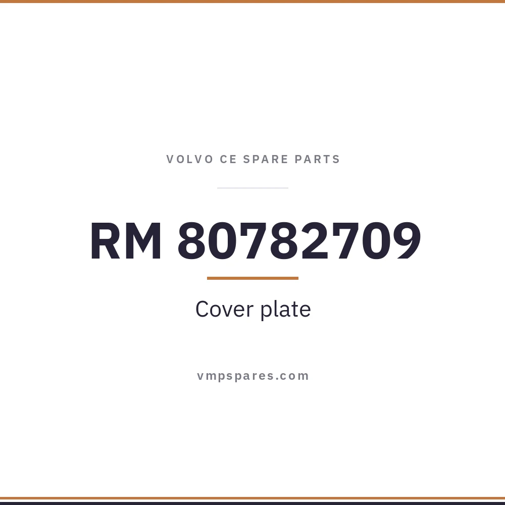 RM 80782709 – Cover plate