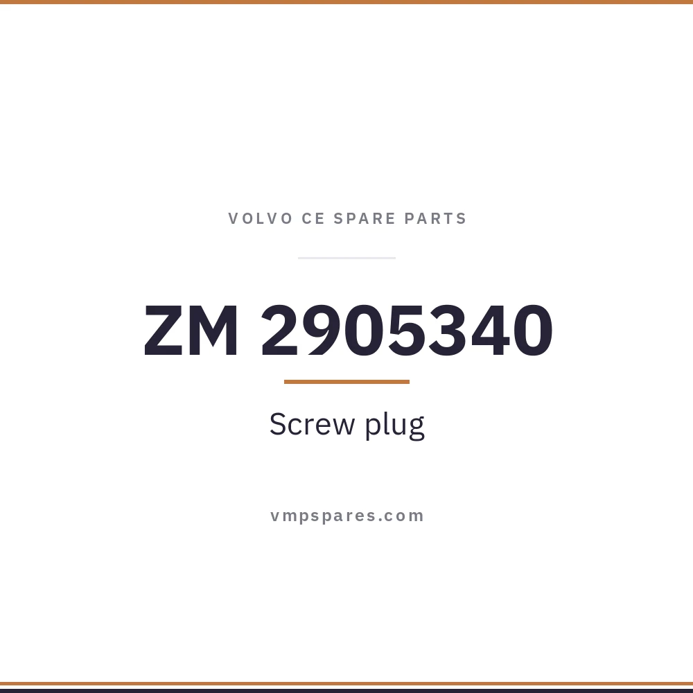 ZM 2905340 – Screw plug