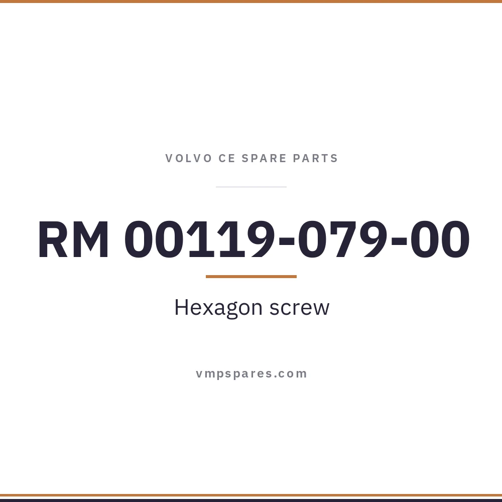 RM 00119-079-00 – Hexagon screw