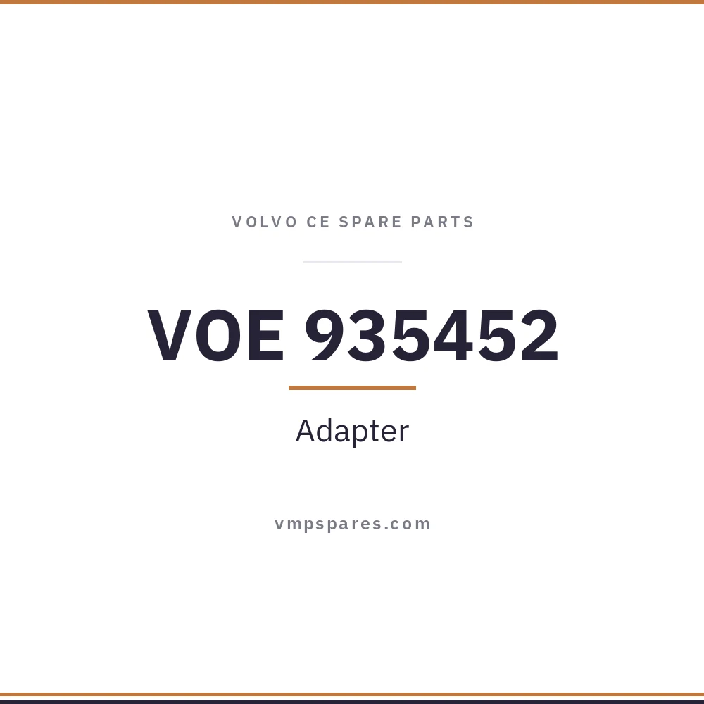 VOE 935452 – Adapter
