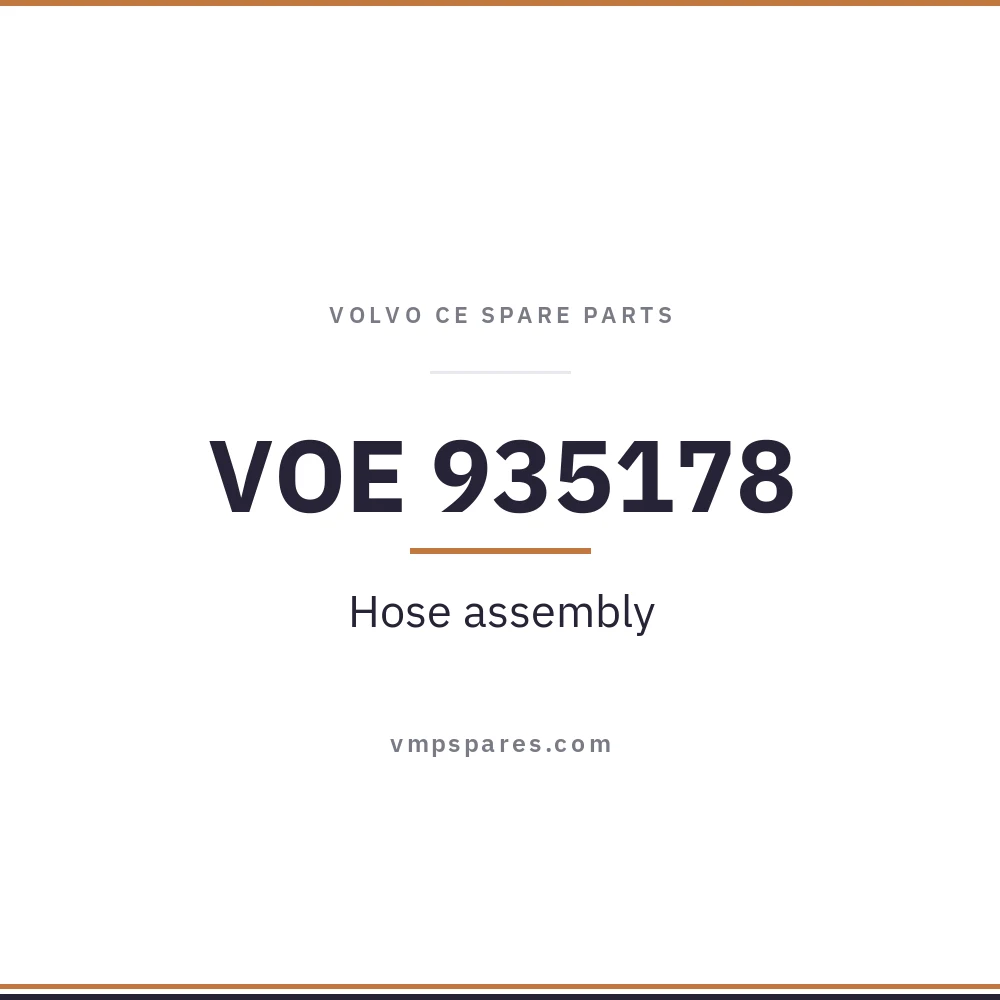 VOE 935178 – Hose assembly