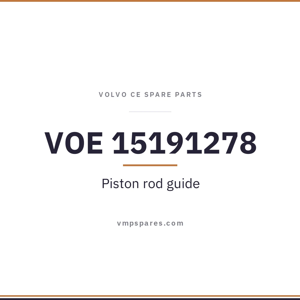 VOE 15191278 – Piston rod guide