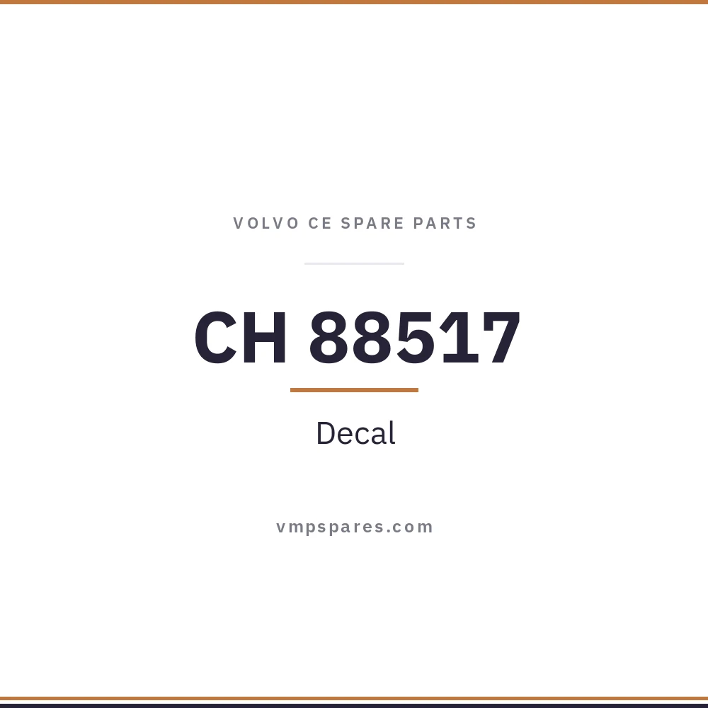 CH 88517 – Decal