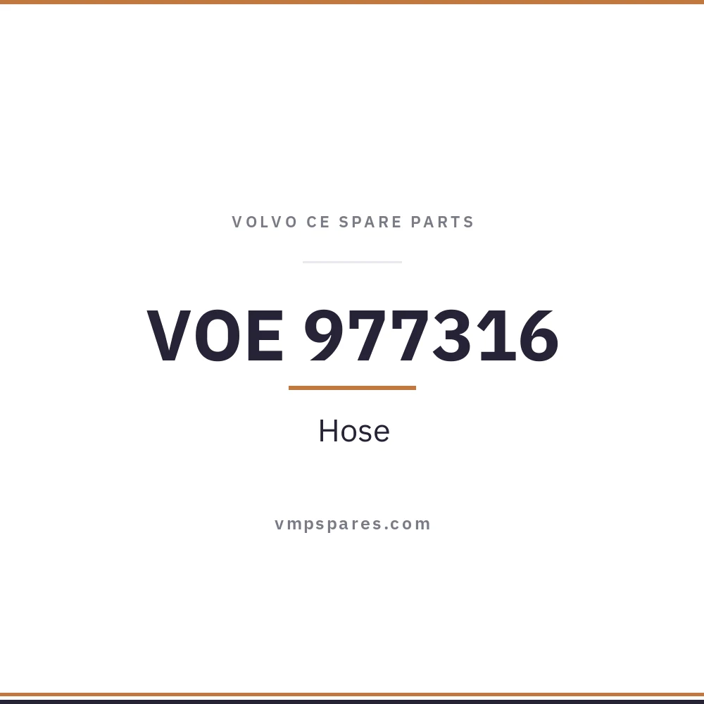 VOE 977316 – Hose