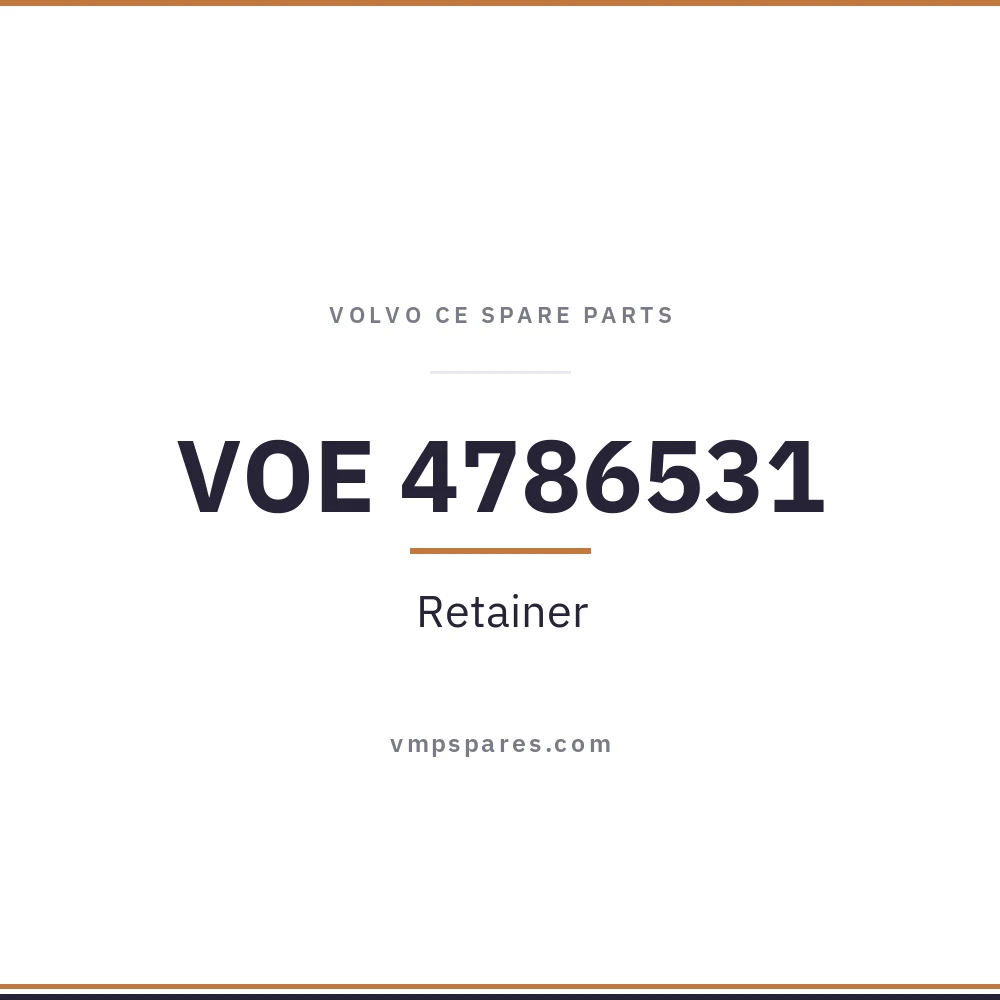 VOE 4786531 – Retainer