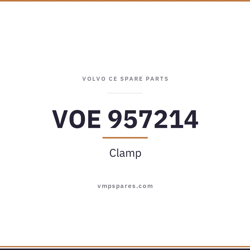 VOE 957214 – Clamp