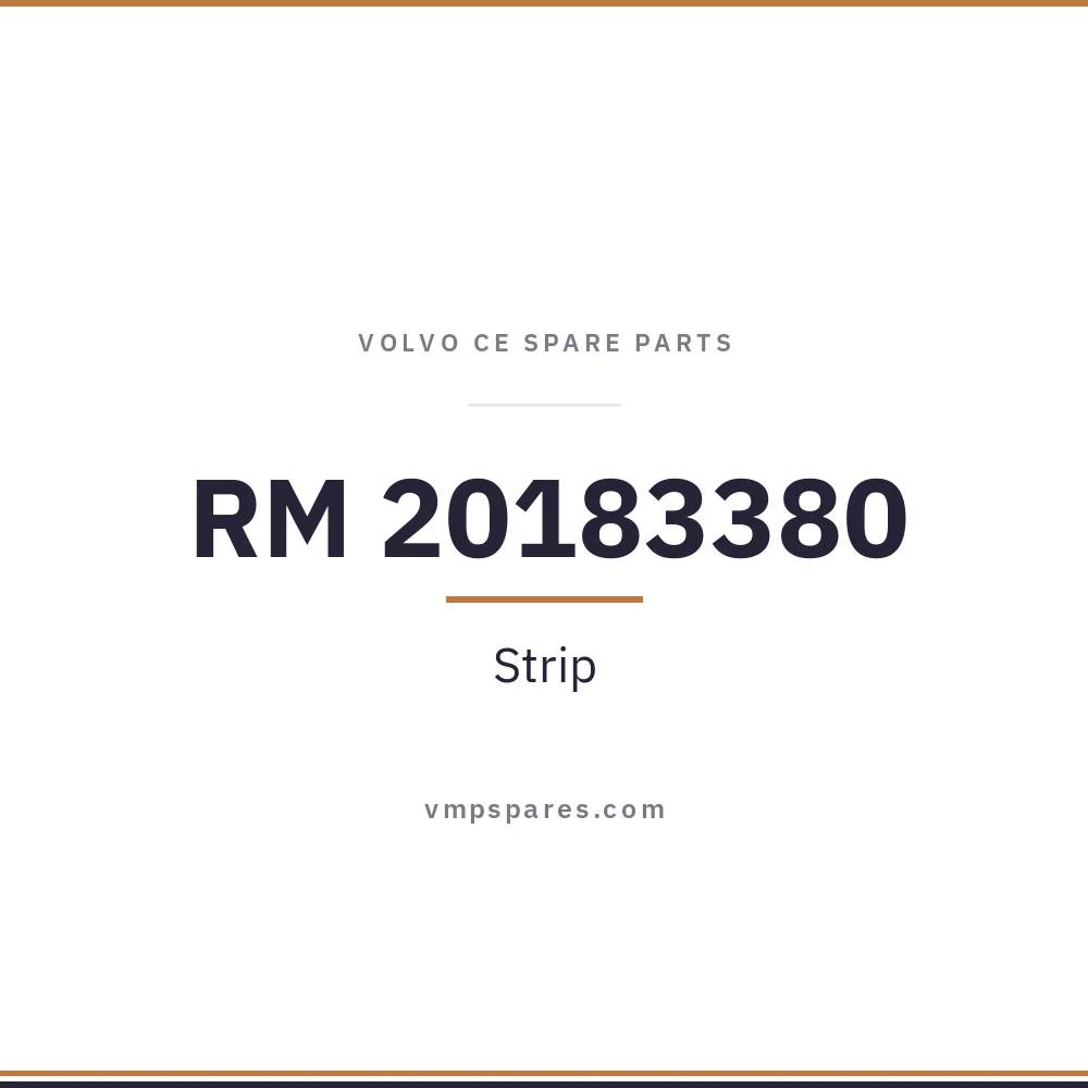 RM 20183380 – Strip