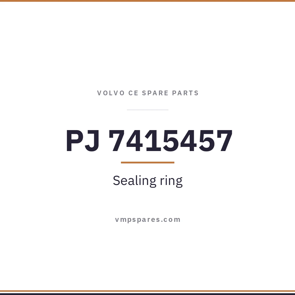 PJ 7415457 – Sealing ring
