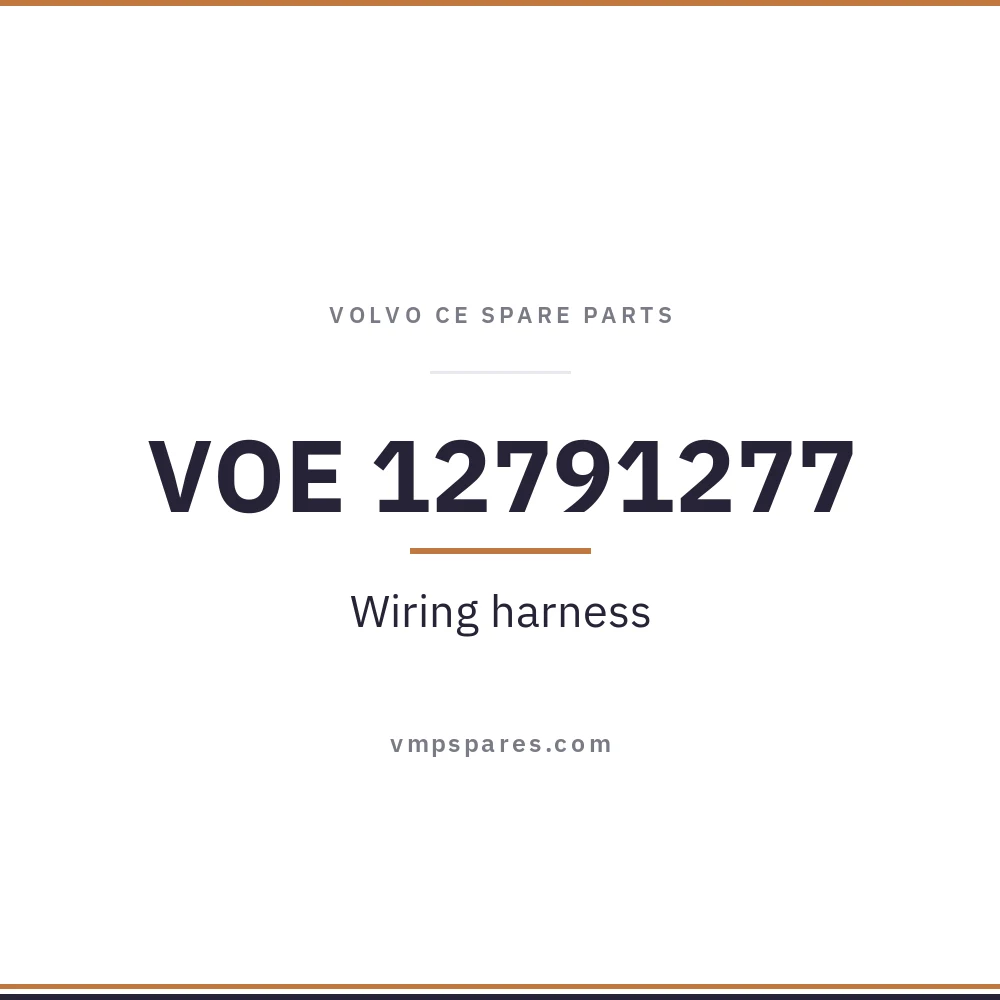 VOE 12791277 – Wiring harness