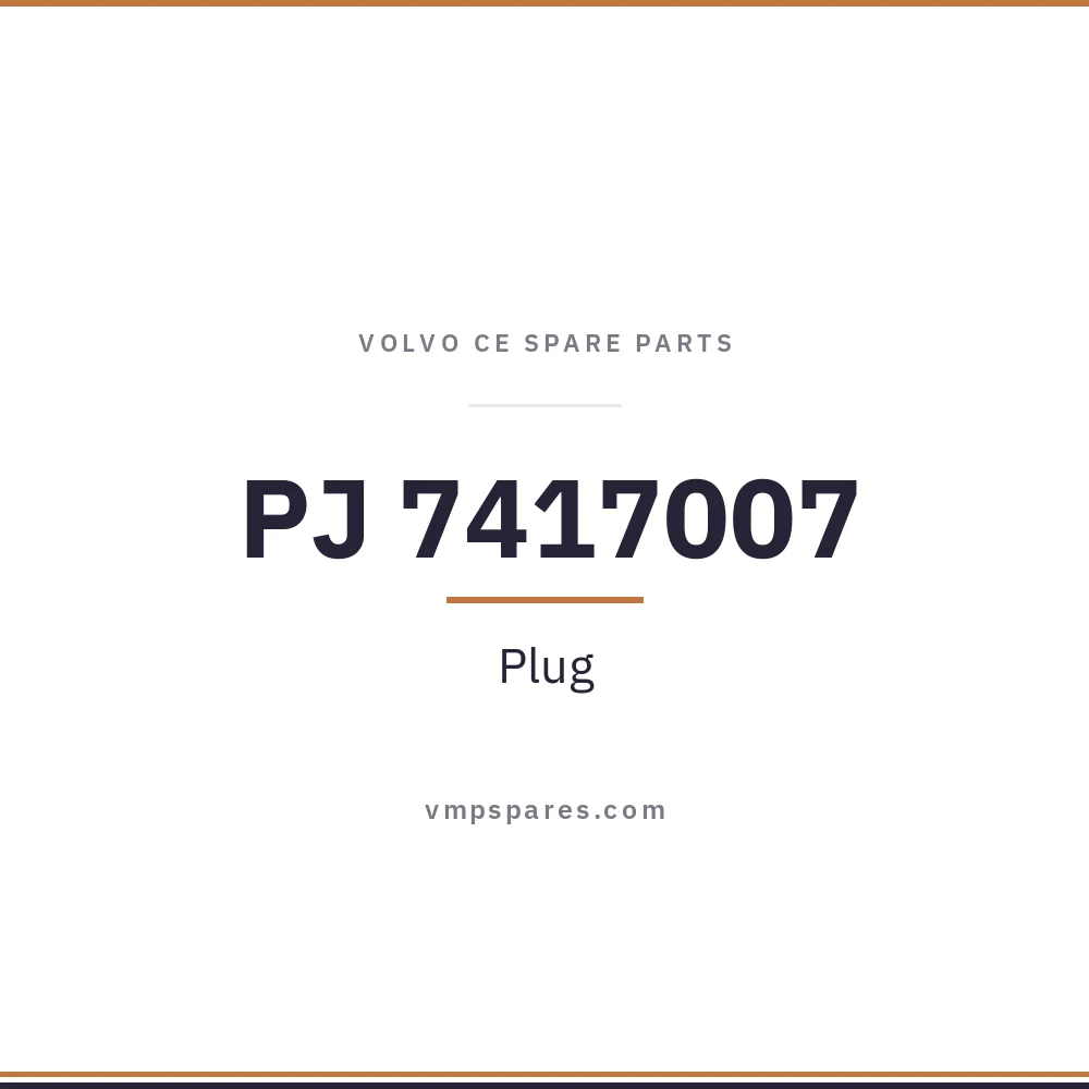 PJ 7417007 – Plug