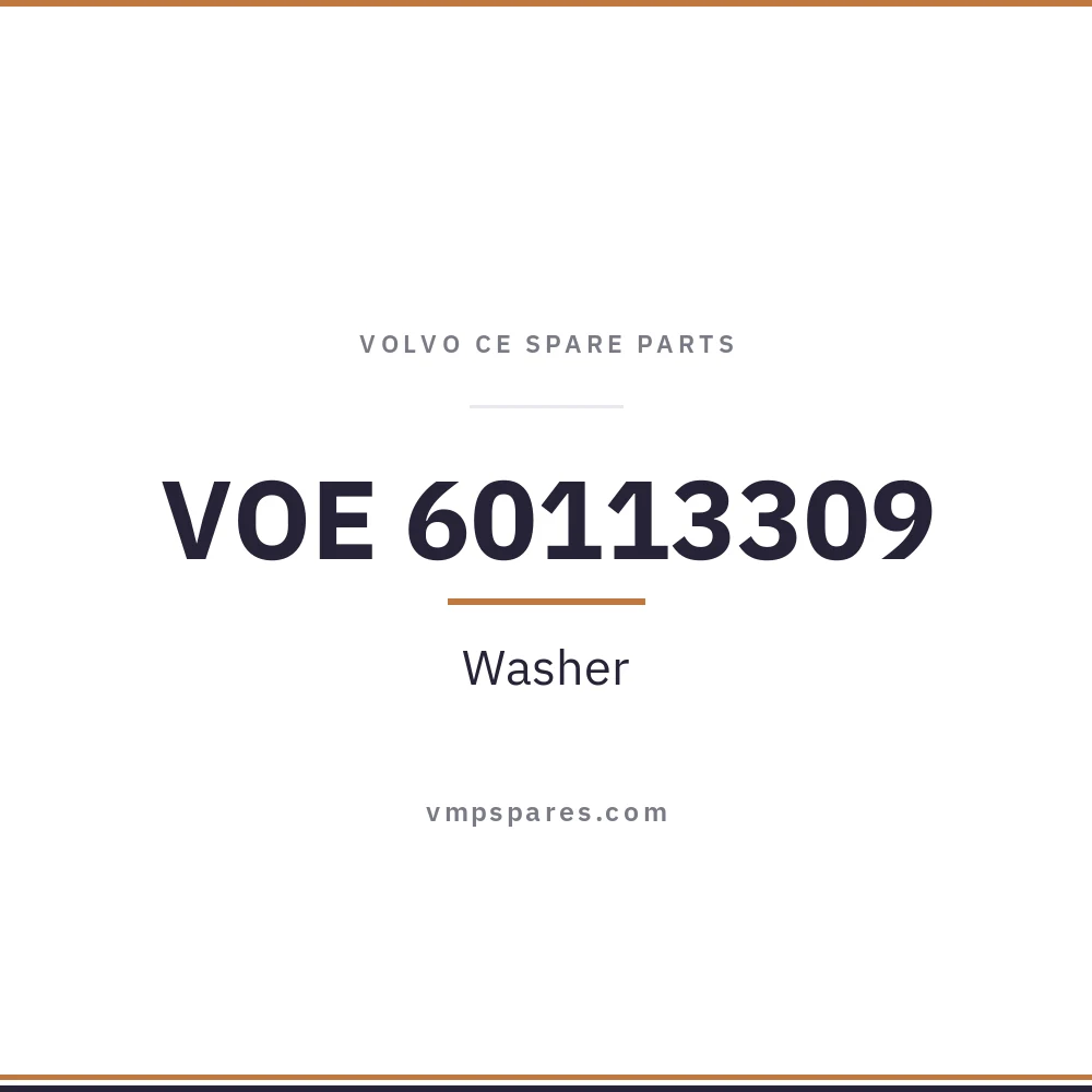 VOE 60113309 – Washer