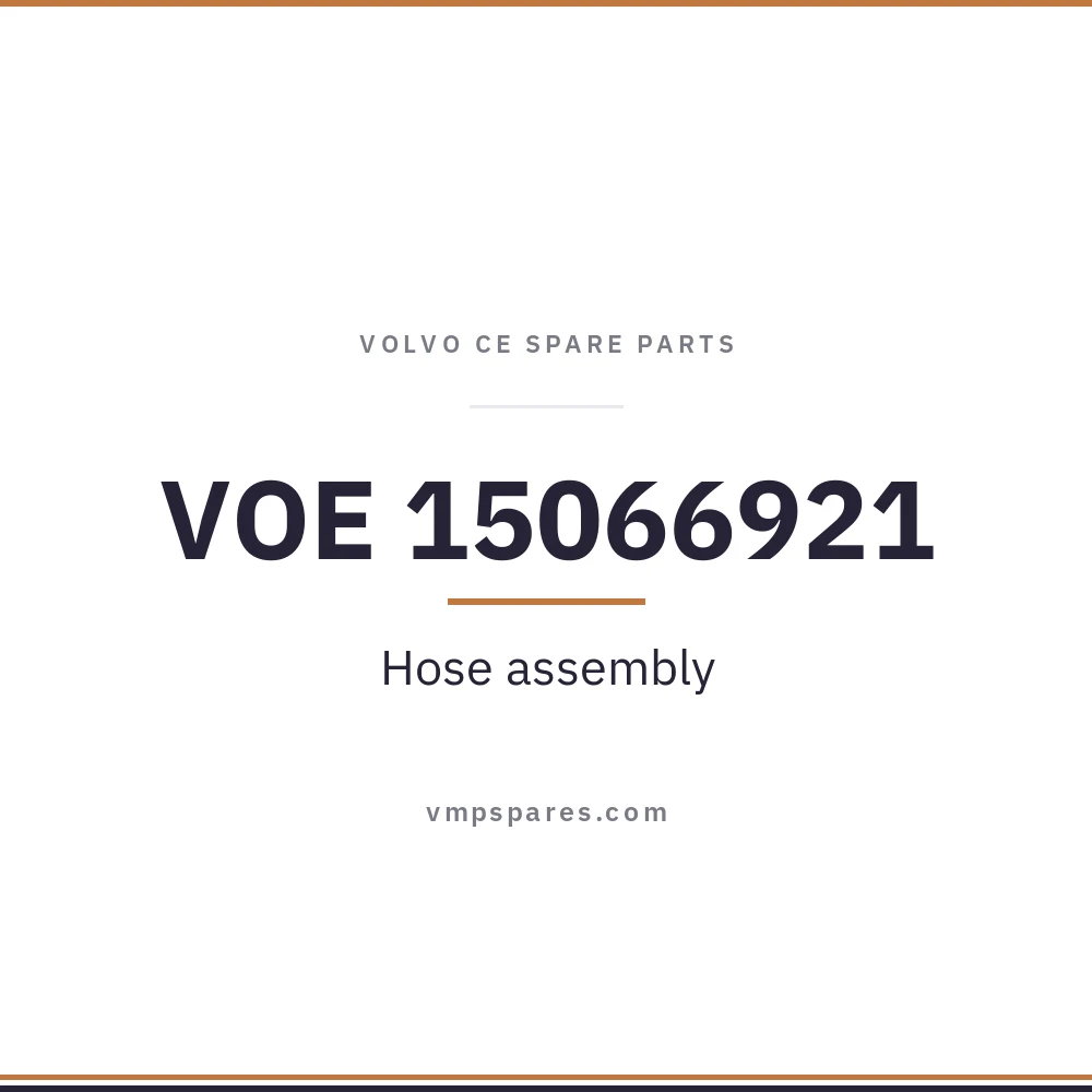 VOE 15066921 – Hose assembly