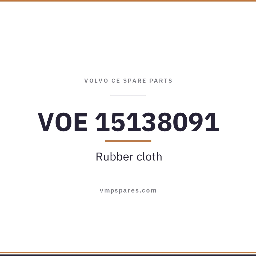 VOE 15138091 – Rubber cloth