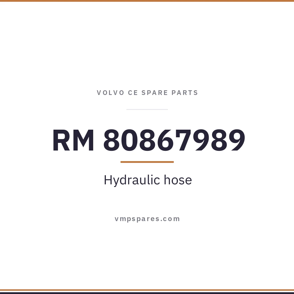 RM 80867989 – Hydraulic hose