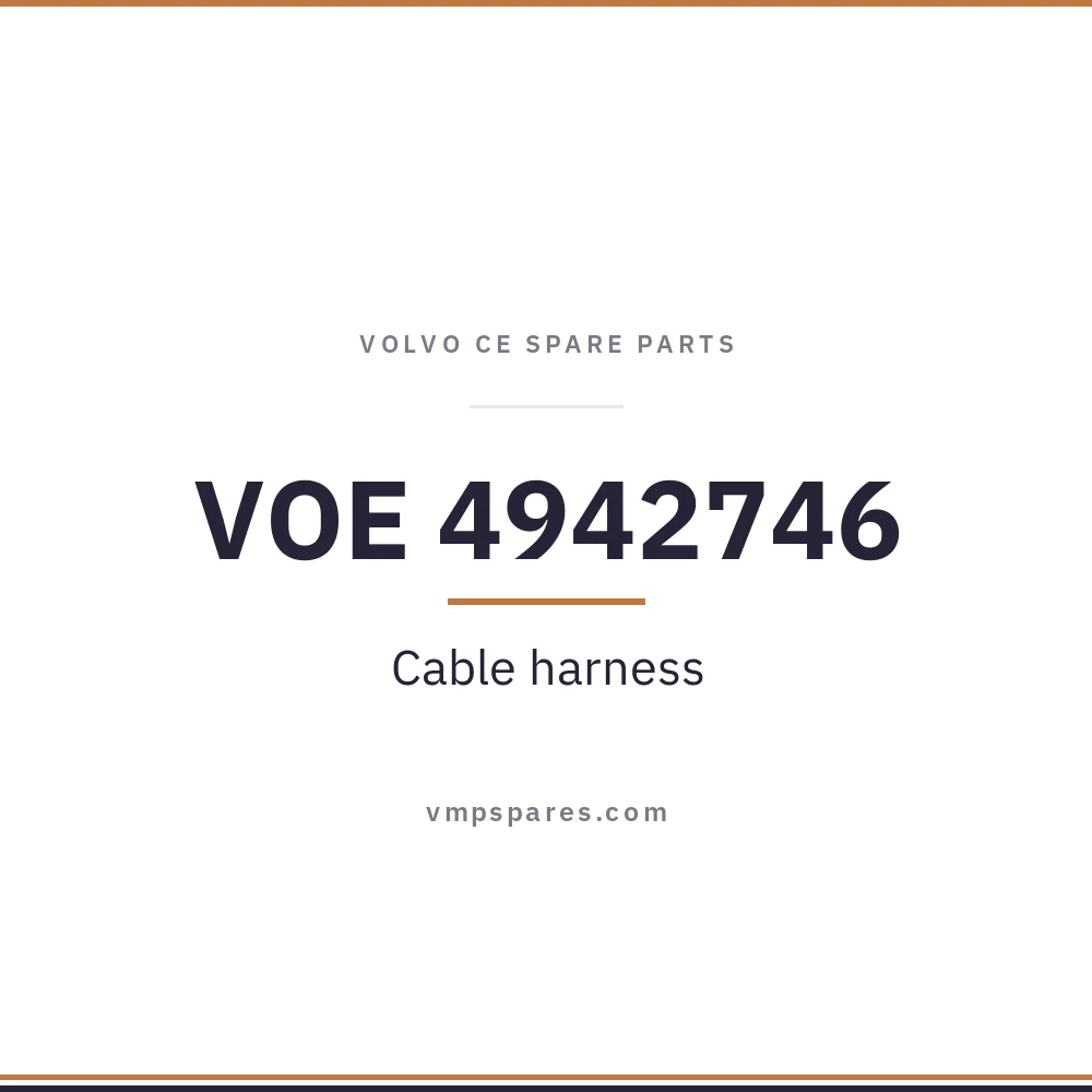VOE 4942746 – Cable harness