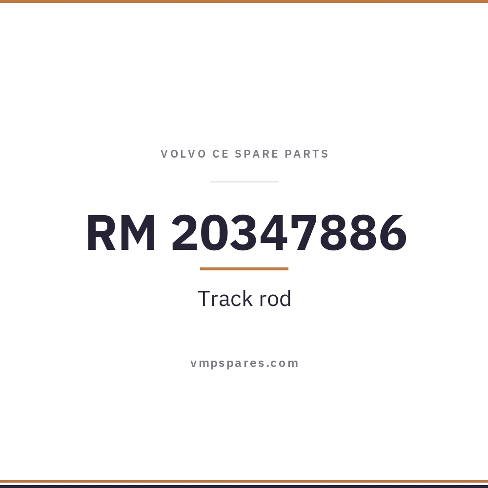 RM 20347886 – Track rod