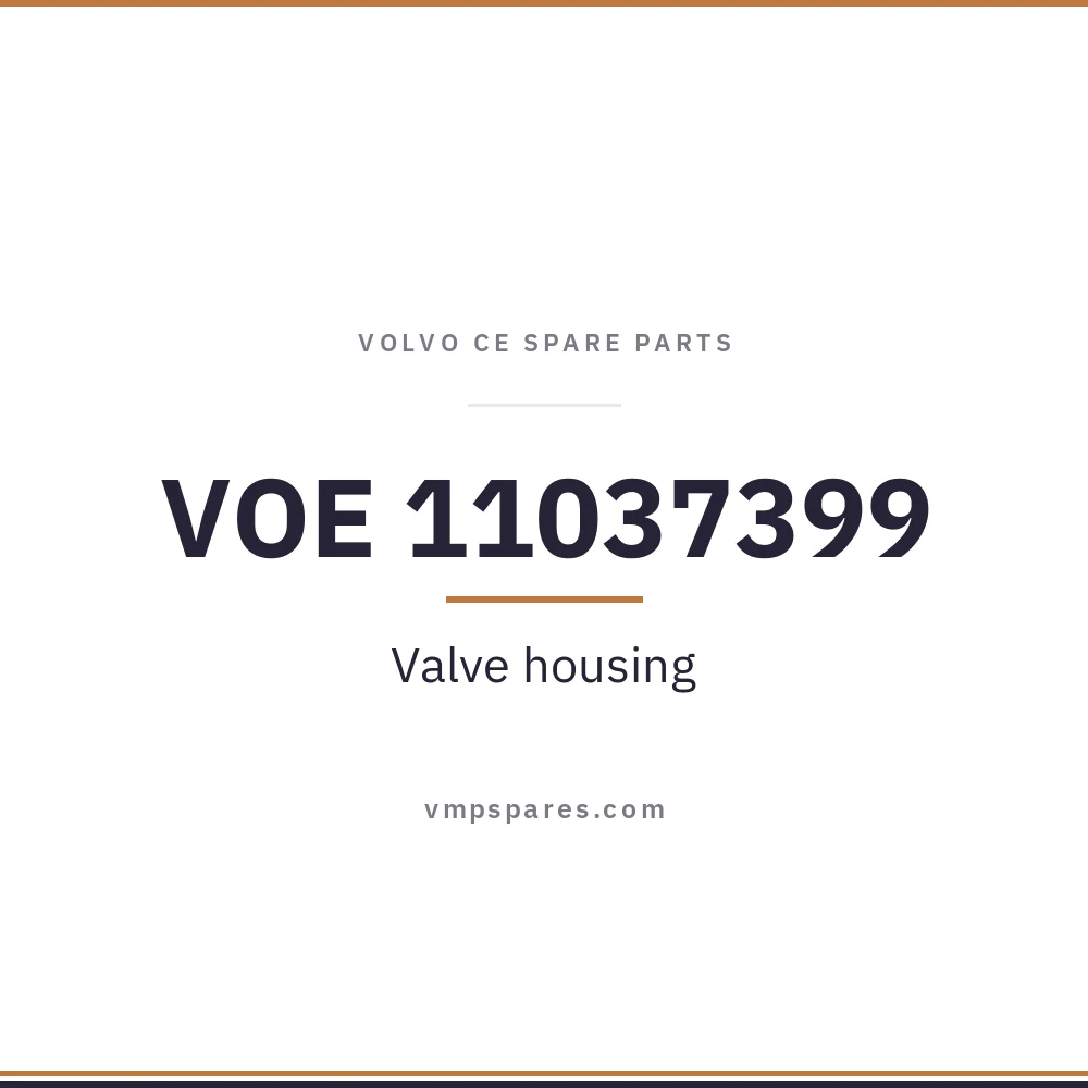 VOE 11037399 – Valve housing
