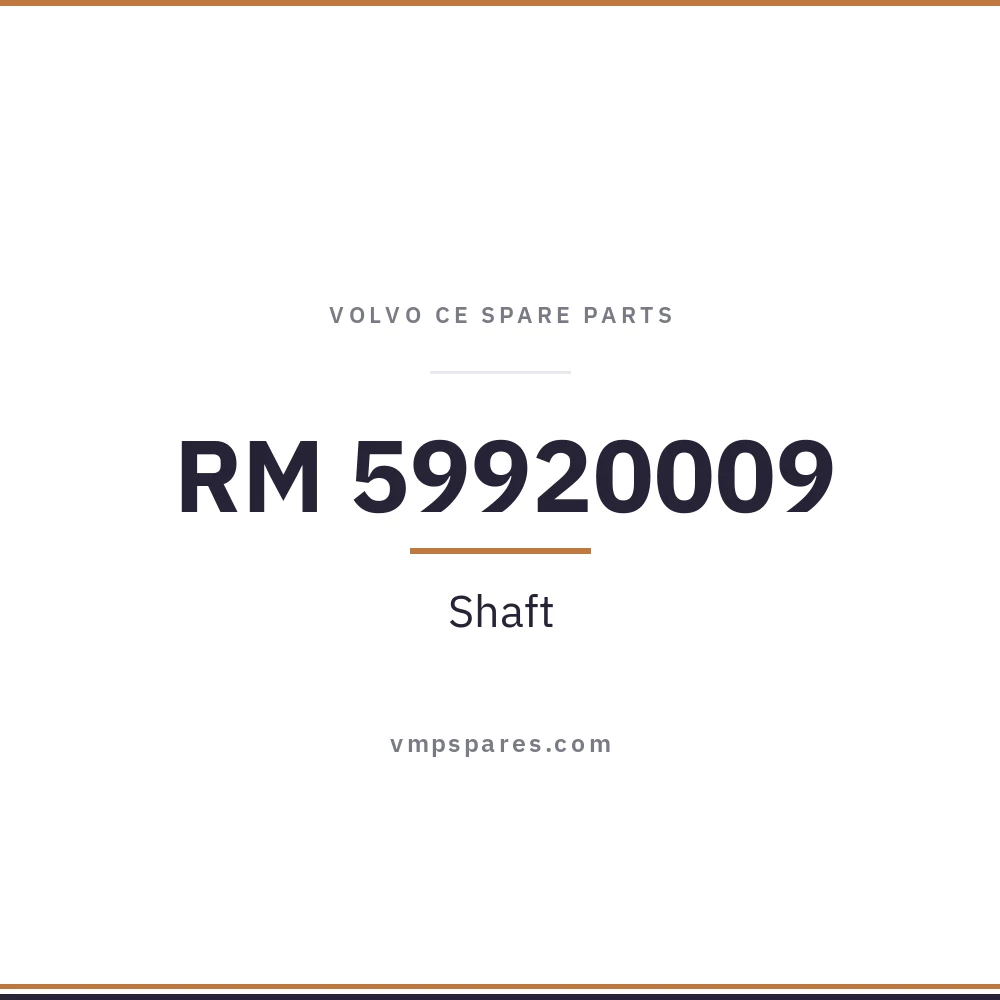 RM 59920009 – Shaft