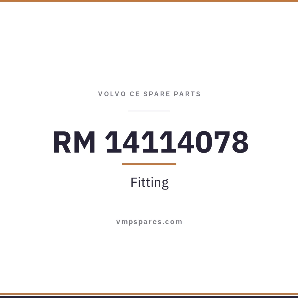 RM 14114078 – Fitting