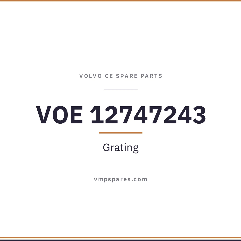 VOE 12747243 – Grating