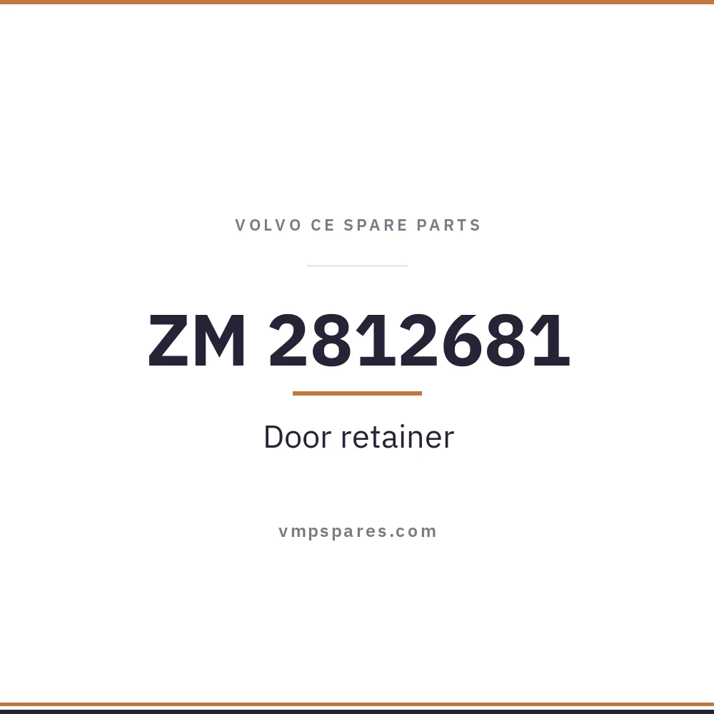 ZM 2812681 – Door retainer