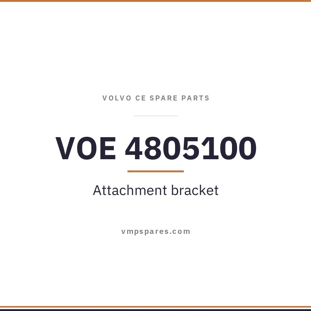 VOE 4805100 – Attachment bracket