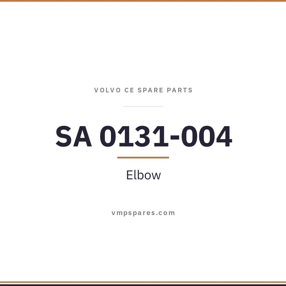 SA 0131-004 – Elbow