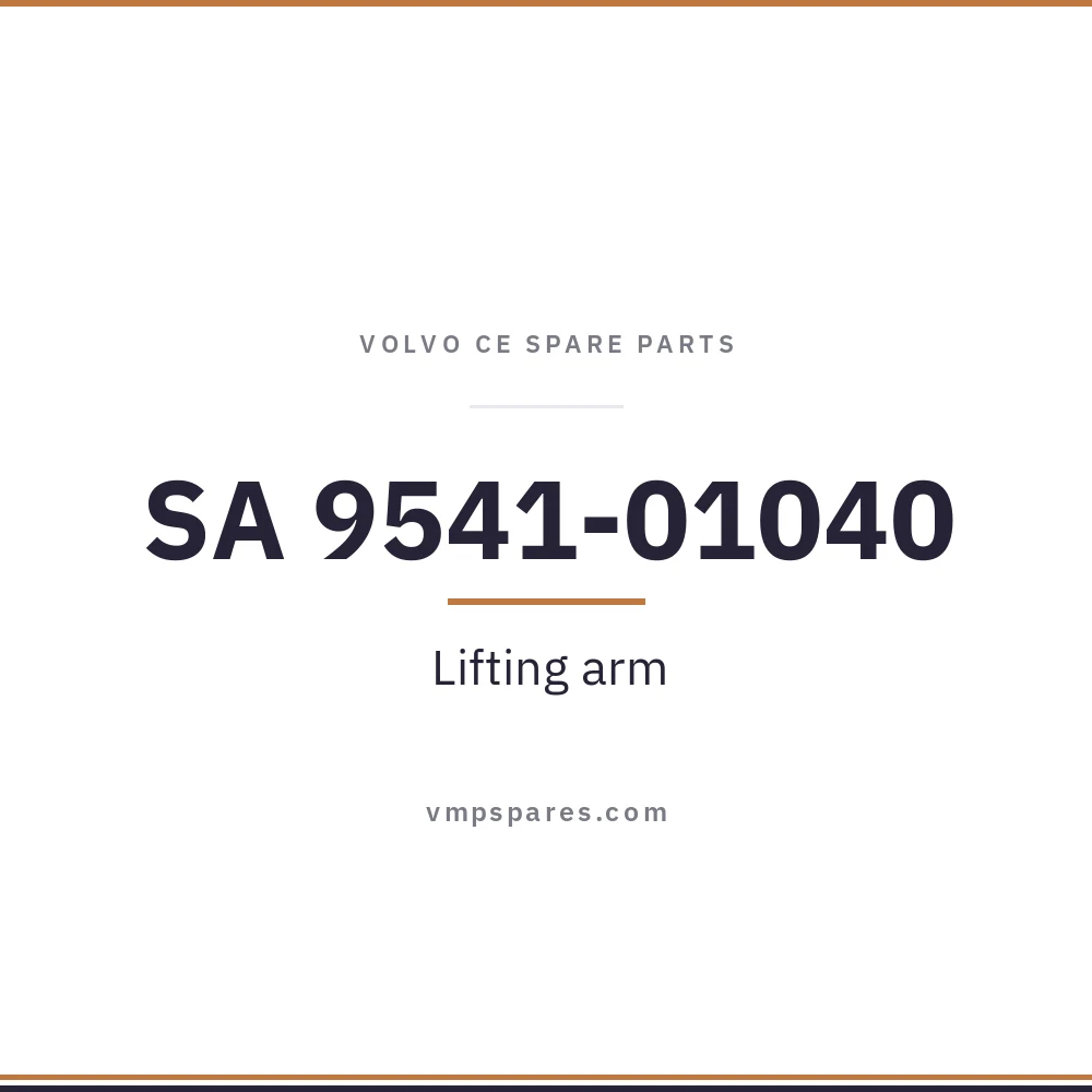 SA 9541-01040 – Lifting arm