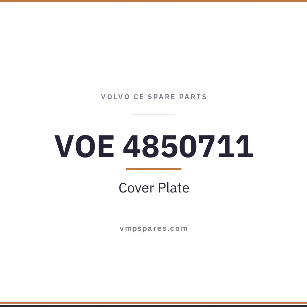 VOE 4850711 – Cover Plate
