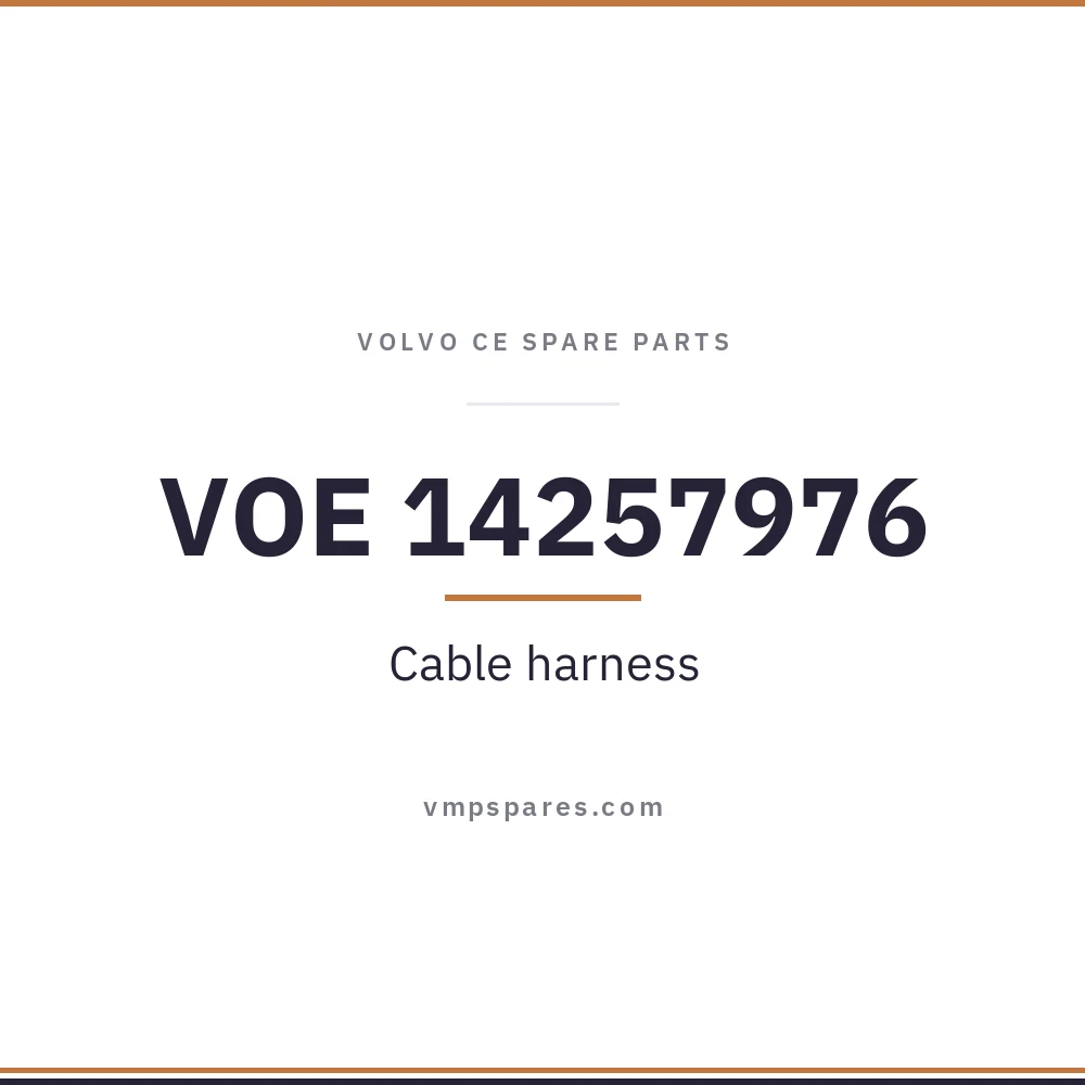 VOE 14257976 – Cable harness