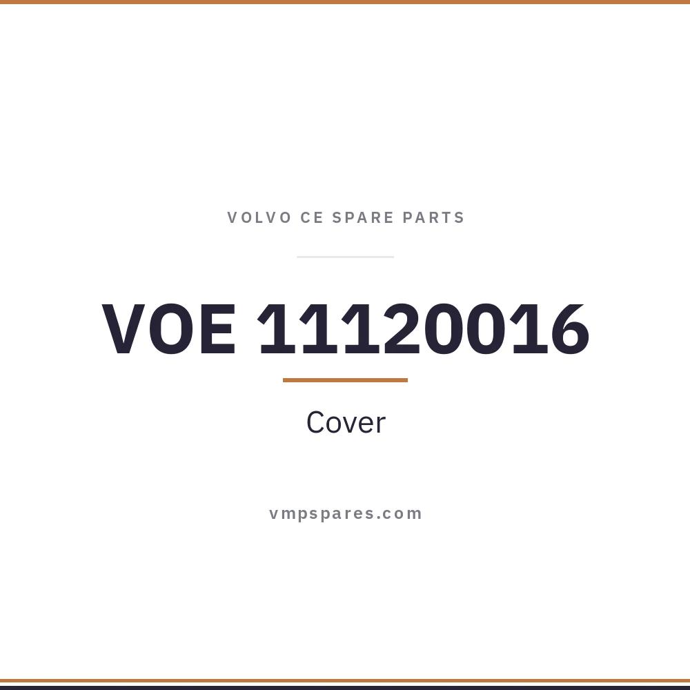 VOE 11120016 – Cover