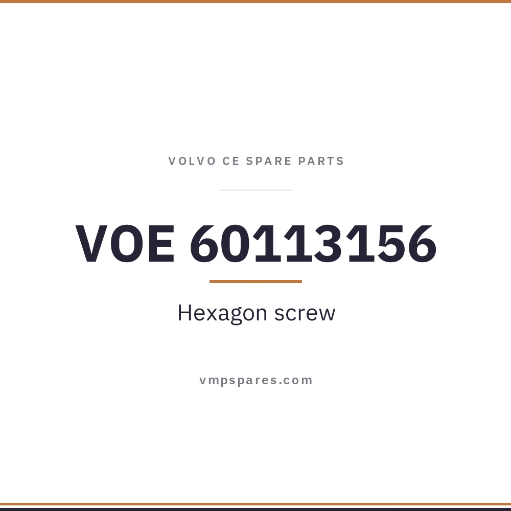 VOE 60113156 – Hexagon screw