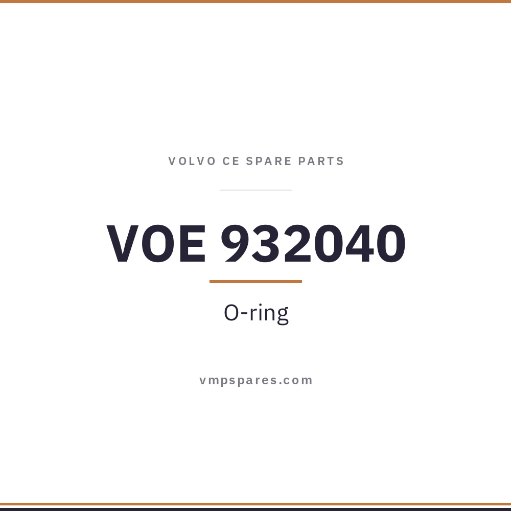 VOE 932040 – O-ring