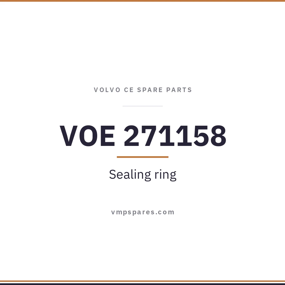 VOE 271158 – Sealing ring