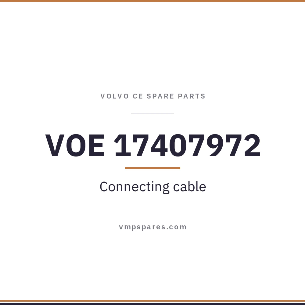 VOE 17407972 – Connecting cable