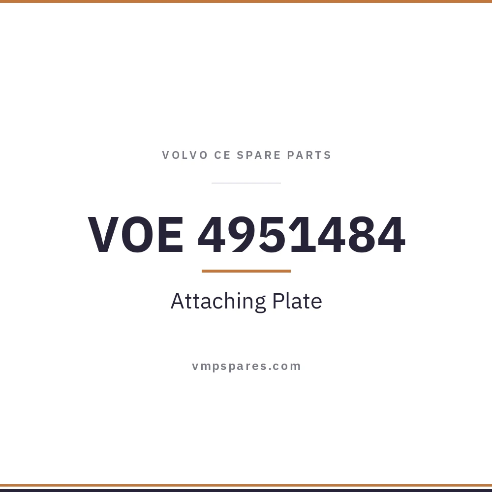 VOE 4951484 – Attaching Plate