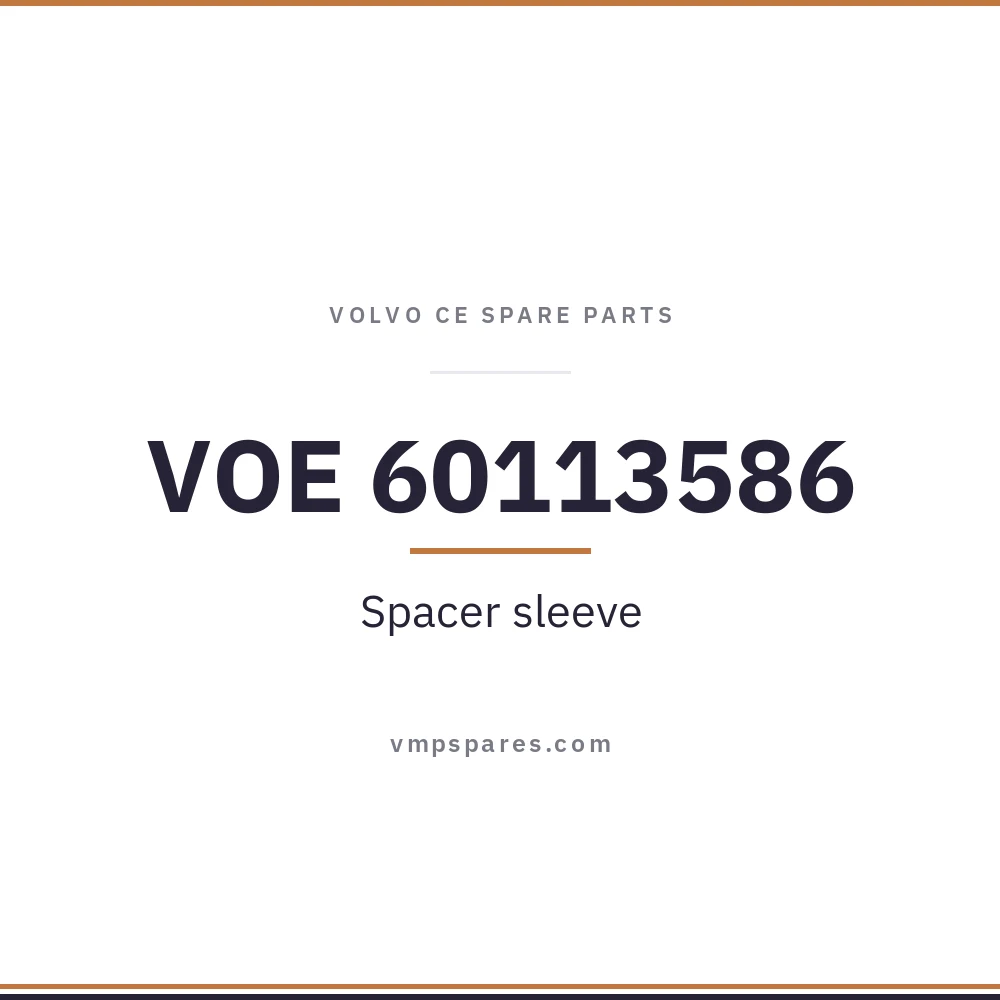VOE 60113586 – Spacer sleeve
