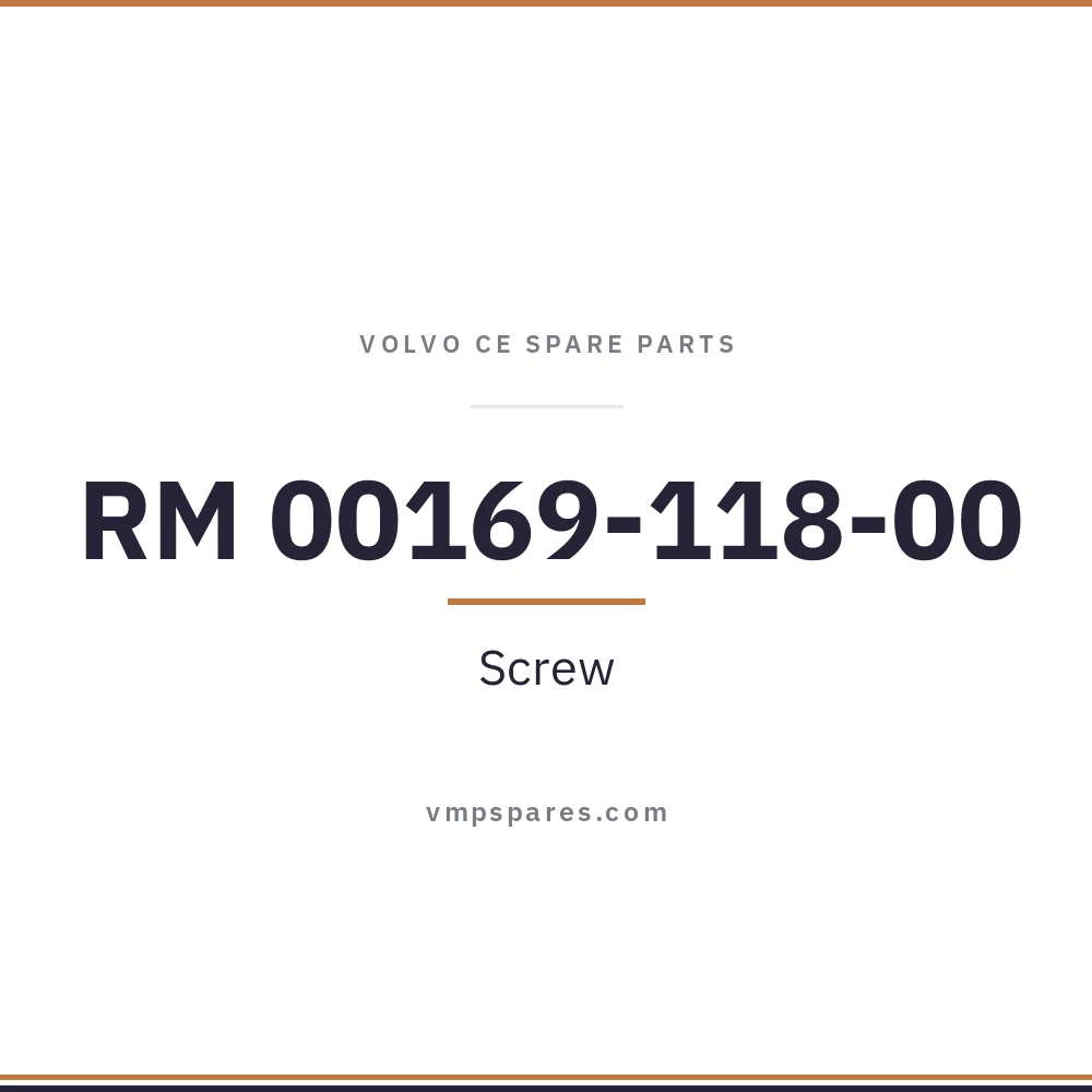 RM 00169-118-00 – Screw