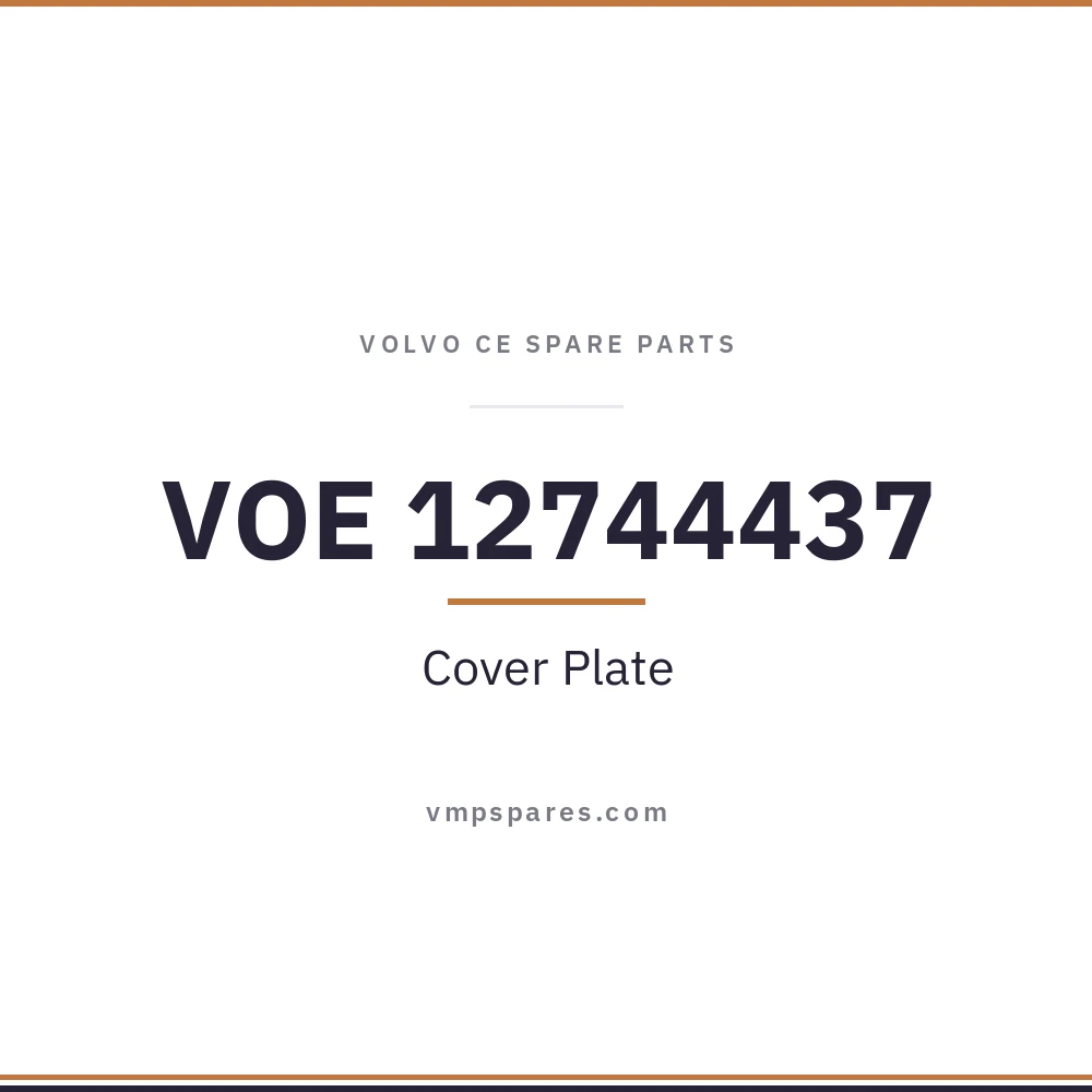 VOE 12744437 – Cover Plate