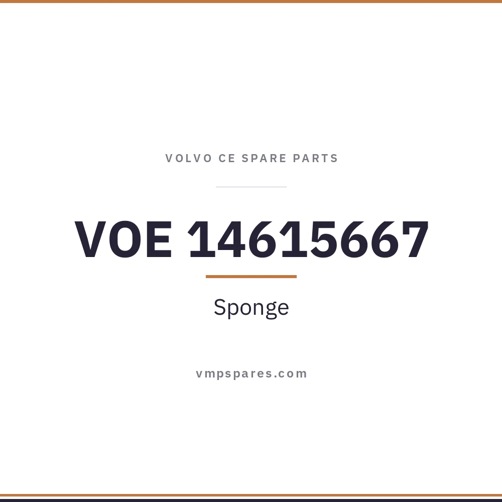 VOE 14615667 – Sponge
