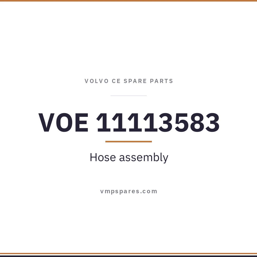 VOE 11113583 – Hose assembly
