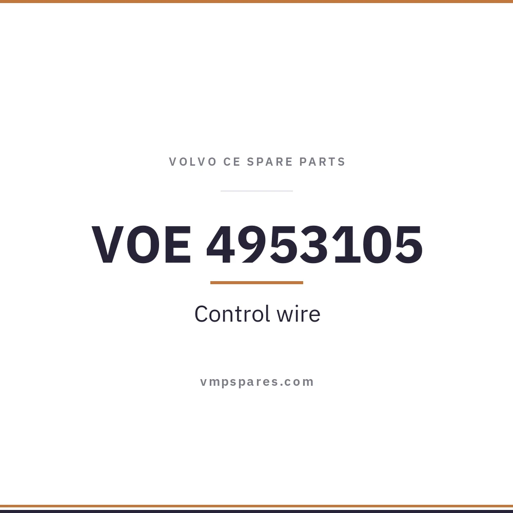 VOE 4953105 – Control wire