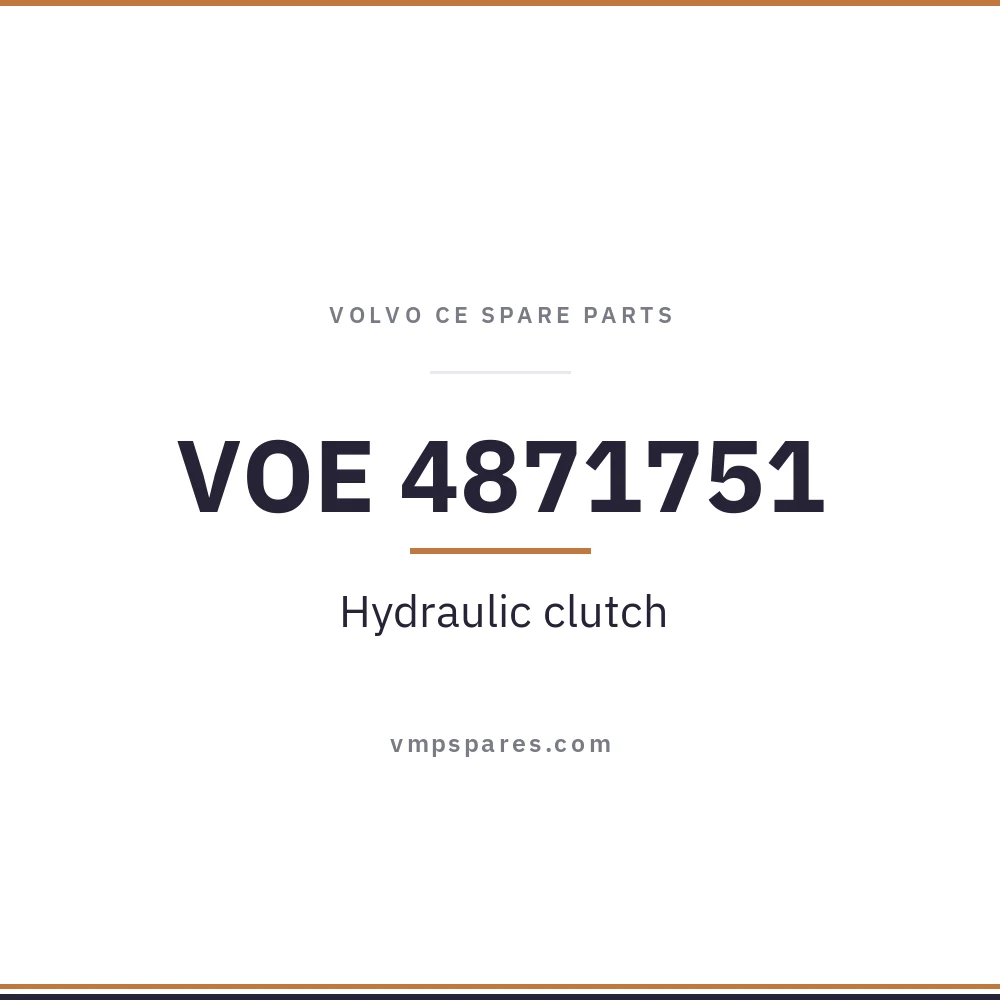 VOE 4871751 – Hydraulic clutch